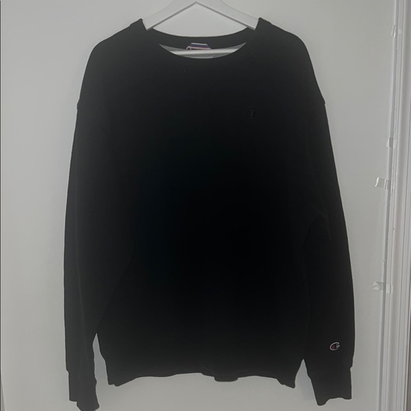 Champion Men's Black Sweatshirt - Picture 1 of 3